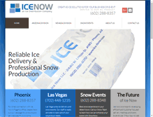 Tablet Screenshot of ice-now.com